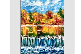 Paint Nite: Cascading Autumn